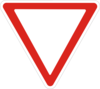Знак 2.1 Дати дорогу