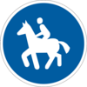 Знак 4.19 Доріжка для вершників